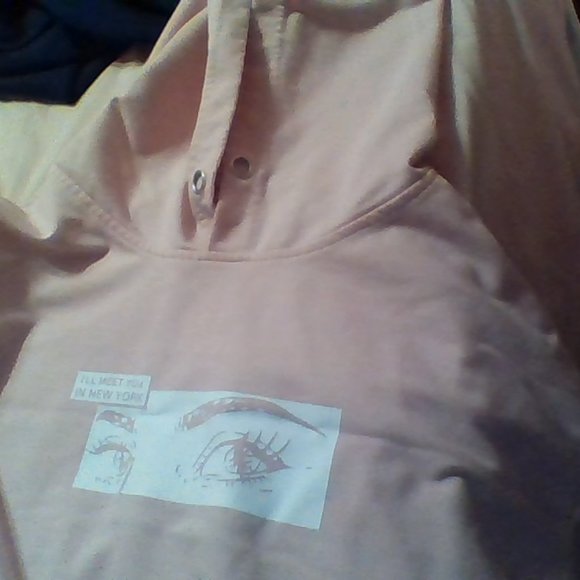 Romwe Pink Hoodie - Picture 7 of 9